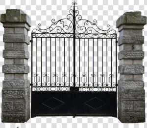  gate  door  pngstock  png  sticker  stock  freetoedit   Png Gate With Walls  Transparent Png