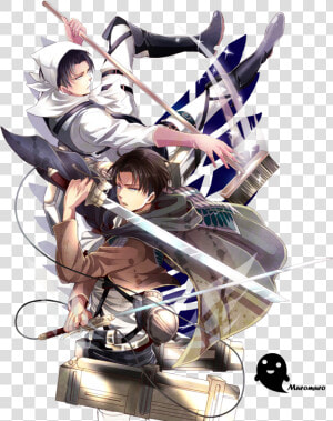 Levi  Anime  And Rivaille Image   Shingeki No Kyojin Render  HD Png Download