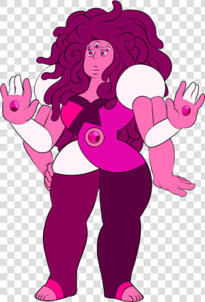 Garnet Rose Quartz Rosalite   Garnet And Rose Fusion  HD Png Download