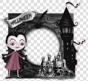 Cadre Photo Halloween  Gothique   Gothic Frame Png   Cartoon  Transparent Png