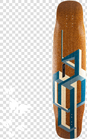 Loaded Basalt Tesseract Longboard Skateboard Deck W grip   Skateboard Deck  HD Png Download