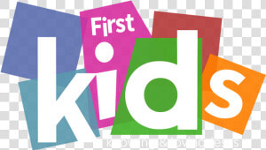 First Kids Logo All White Letters   Kids Logo Png  Transparent Png