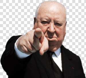 Alfred Hitchcock Pointing   Alfred Hitchcock No Background  HD Png Download