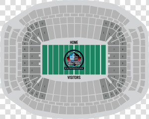 Super Bowl 51 Seating Chart All Silver   Soccer specific Stadium  HD Png Download