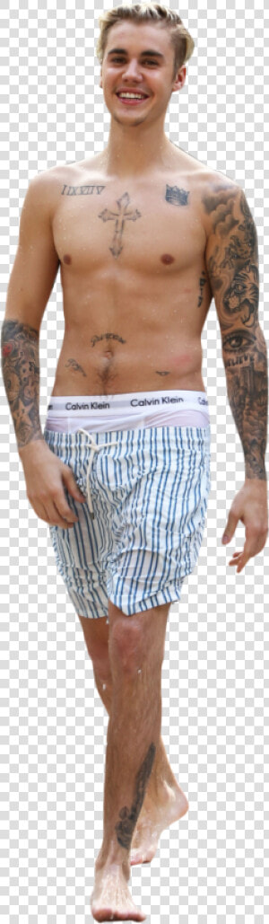 Justin Bieber In Underpants Png Image   Barechested  Transparent Png