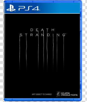 Death Stranding Ps4 Cd  HD Png Download