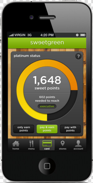 Card   Loyalty Points Mobile App  HD Png Download