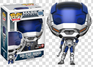 Sara Ryder Masked Pop Vinyl Figure   Funko Pop Sara Ryder Masked  HD Png Download