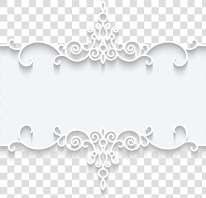 Picture Vector Lace Pattern Frame Illustration Textile   Black And Silver Frame Png  Transparent Png