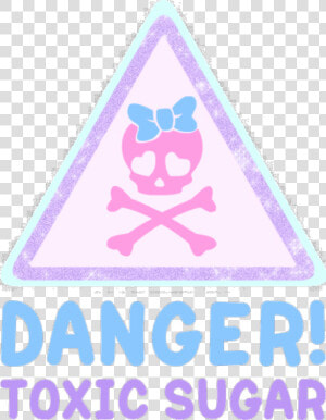  pastel  pastelgoth  pastelgrunge  danger  toxic  sugar   Kawaii Pastel Goth Transparent  HD Png Download