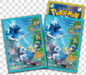 Transparent Pokemon Card Back Png   Pokemon Center Sleeves Pikachu  Png Download