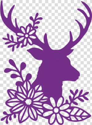 Crafter  39 s Companion Gemini Reindeer Silhouette  HD Png Download