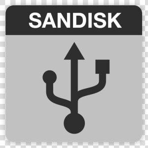 Sandisk Usb Grey2   Usb Flash Drive Vector Png  Transparent Png