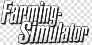 Farming Simulator Logo Png  Transparent Png