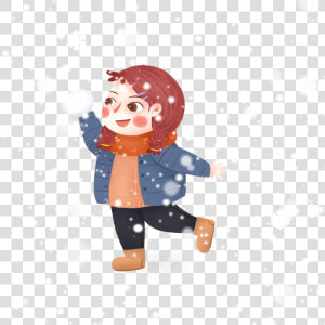 Hand Painted Fresh Winter Heavy Snow Png And Psd   Cartoon  Transparent Png