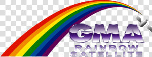 Gma Rainbow Satellite Logo   Gma Rainbow Satellite 1992  HD Png Download