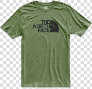 Transparent North Face Logo Png   Mens Short Sleeve Half Dome Tri Blend Tee  Png Download