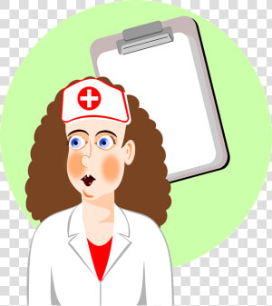 Enfermera  Salud  Hospital  Medicina  Tratamiento   Cartoon  HD Png Download