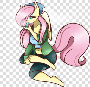 Stoner Fluttershy   Cartoon  HD Png Download