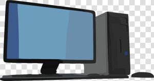 Desktop Computer With Monitor Image   Low Price Computer Price  HD Png Download