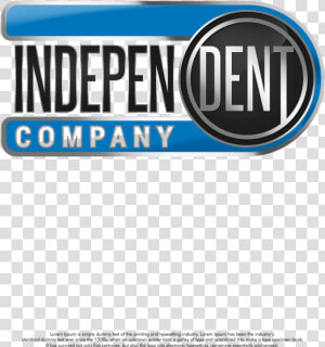 Logo Design By Criollo S Art For Independent Dent Company   Electric Blue  HD Png Download