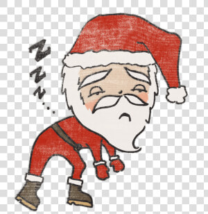 Free Tired Santa Cliparts  Download Free Clip Art    Santa Tired Png  Transparent Png