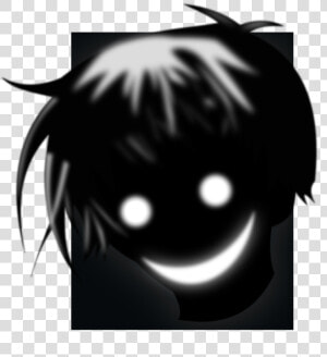 Anime Smile Png   Anime Dark Face Smile  Transparent Png