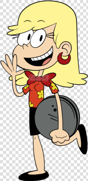 Cartoon Group Leni Dress   Loud House Waitress Leni  HD Png Download