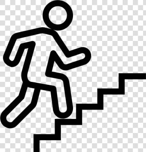 Climbing Stairs Svg Png Icon Free Download   Walking Up Steps Png  Transparent Png