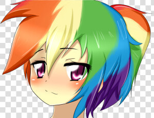 Human Dashie By Misterbrony Human Dashie By Misterbrony   Deviantart  HD Png Download