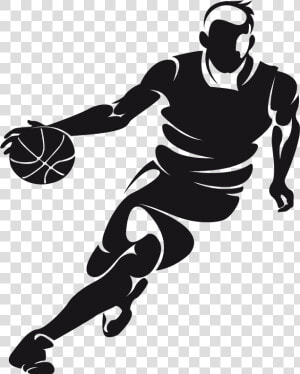 Basketball Dribbling Clip Art   Dunking Basketball Clip Art  HD Png Download