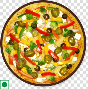 Simply Veg Pizza   Baby Corn Pizza Png  Transparent Png