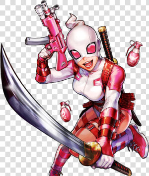 Marvel Battle Lines Gwenpool  HD Png Download