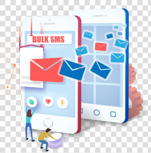 Bulk Sms Service Provider In India   Bulk Sms Services Creative  HD Png Download