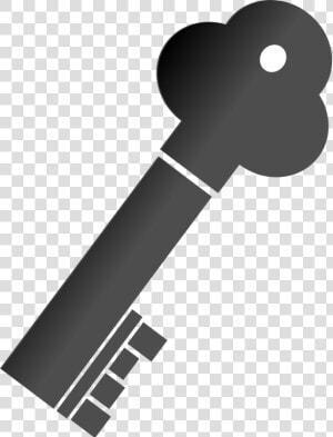 Skeleton Key Clipart Outline   Favicon Of A Key  HD Png Download