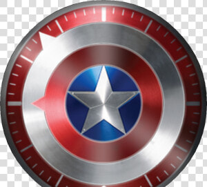 Transparent Captain America Shield Clipart   Captain America Shield Watch Face  HD Png Download