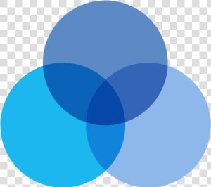 3 Circles Png   3 Blue Circles Logo  Transparent Png