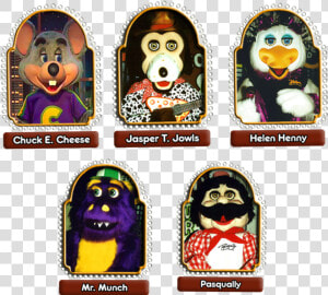 Munch’s Make Believe Band   Chuck E Cheese Name  HD Png Download