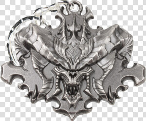 Diablo 3   Face Keychain   Keychain  HD Png Download