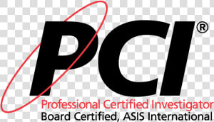 Professional Certified Investigator ®   Graphic Design  HD Png Download