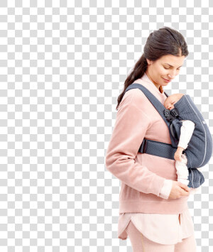 Baby Sling Png Image   Baby Bjorn Mini Newborn  Transparent Png