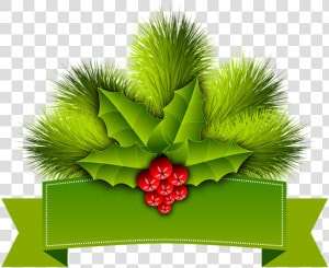 Christmas  Holly  Pinheiro  Ornament  Festive  HD Png Download