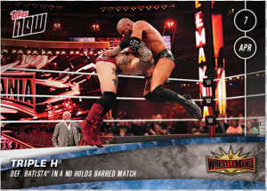 Wwe Topps Now® Card   Magento  HD Png Download