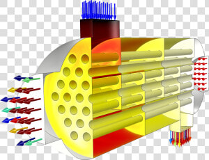 Shell And Tube Heat Exchanger Gif  HD Png Download