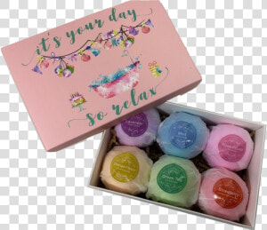 Bath Bomb Set Spa Birthday Gift Basket Box For Her women    Eye Shadow  HD Png Download