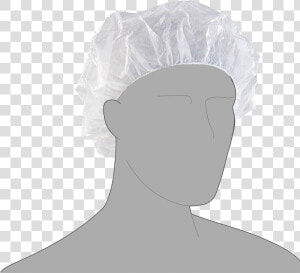 Bouffant Cap White   White Bouffant Cap  HD Png Download