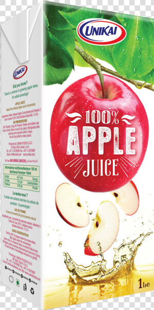 Apple   Unikai Juice 1l Png  Transparent Png