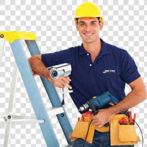 Handyman   Cctv Camera Technician Png  Transparent Png