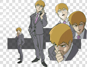 Reigen Mob Psycho Transparent  HD Png Download