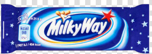 Изображение Milky Way Sokolat 21 5gr   Milky Way Chocolate  HD Png Download